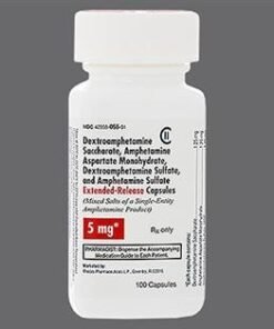 Dexamphetamine (100 pills)5mg